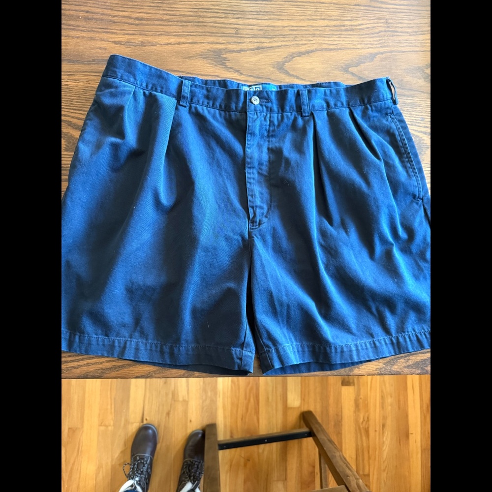 Polo by Ralph Lauren Deep Navy Flat-Front Men’s Shorts